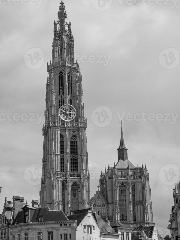 Antuérpia cidade dentro Bélgica foto