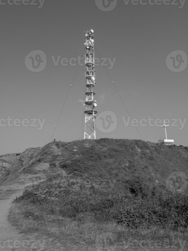 a ilha de helgoland foto