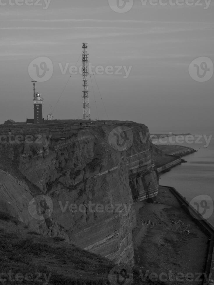 helgolândia dentro a norte mar foto