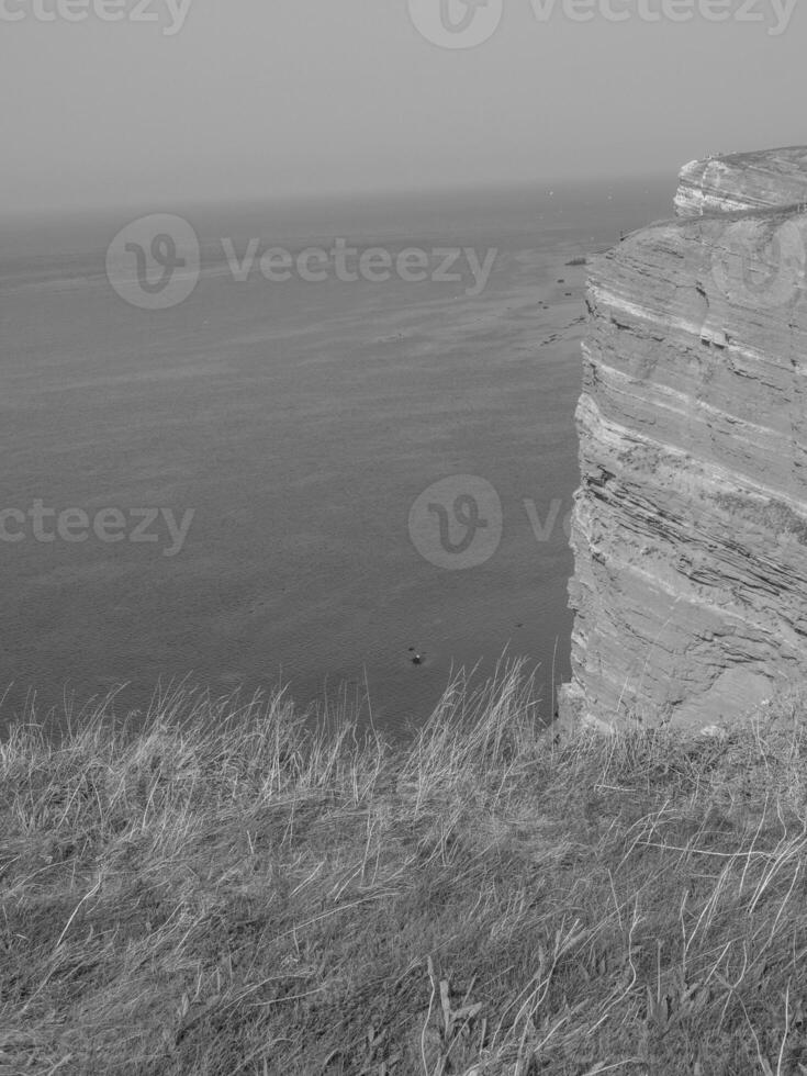 a ilha de helgoland foto