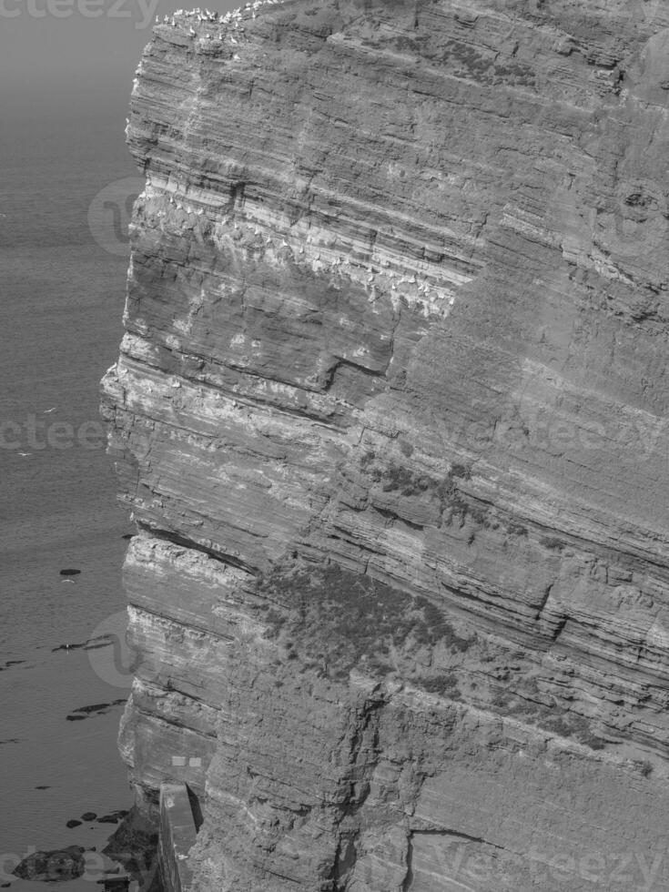 a ilha de helgoland foto