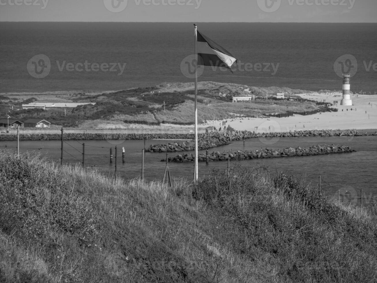 a ilha de helgoland foto