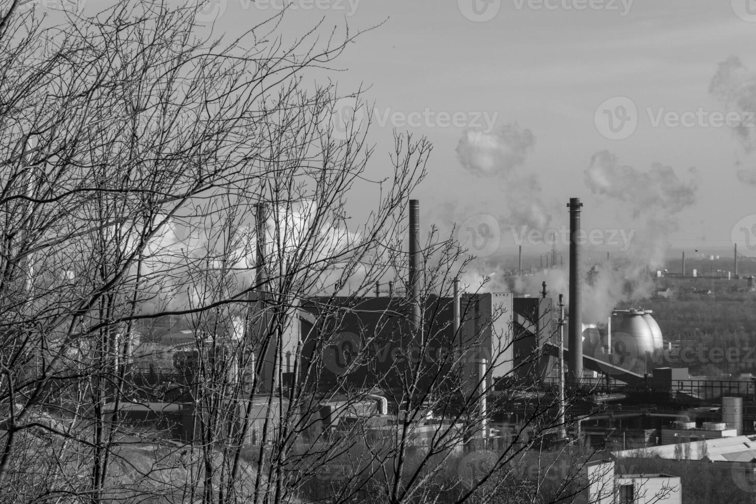 Primavera Tempo dentro a alemão ruhr aerea foto