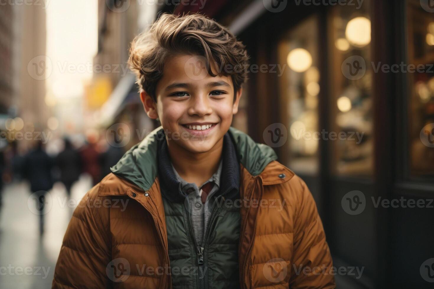 ai gerado hd retrato ,homem e Garoto foto