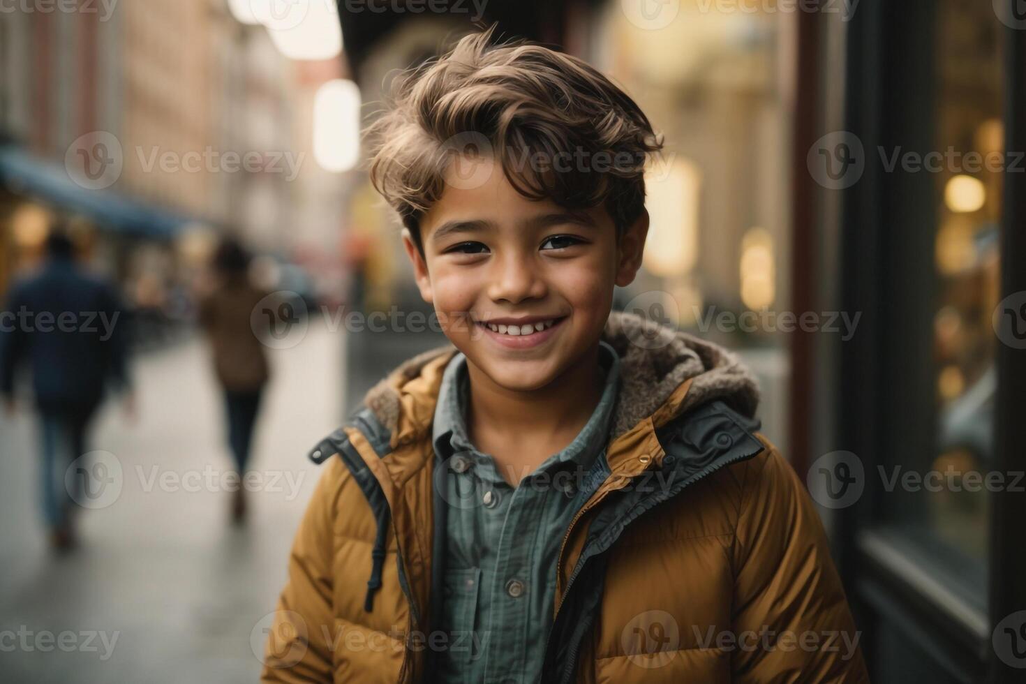 ai gerado hd retrato ,homem e Garoto foto