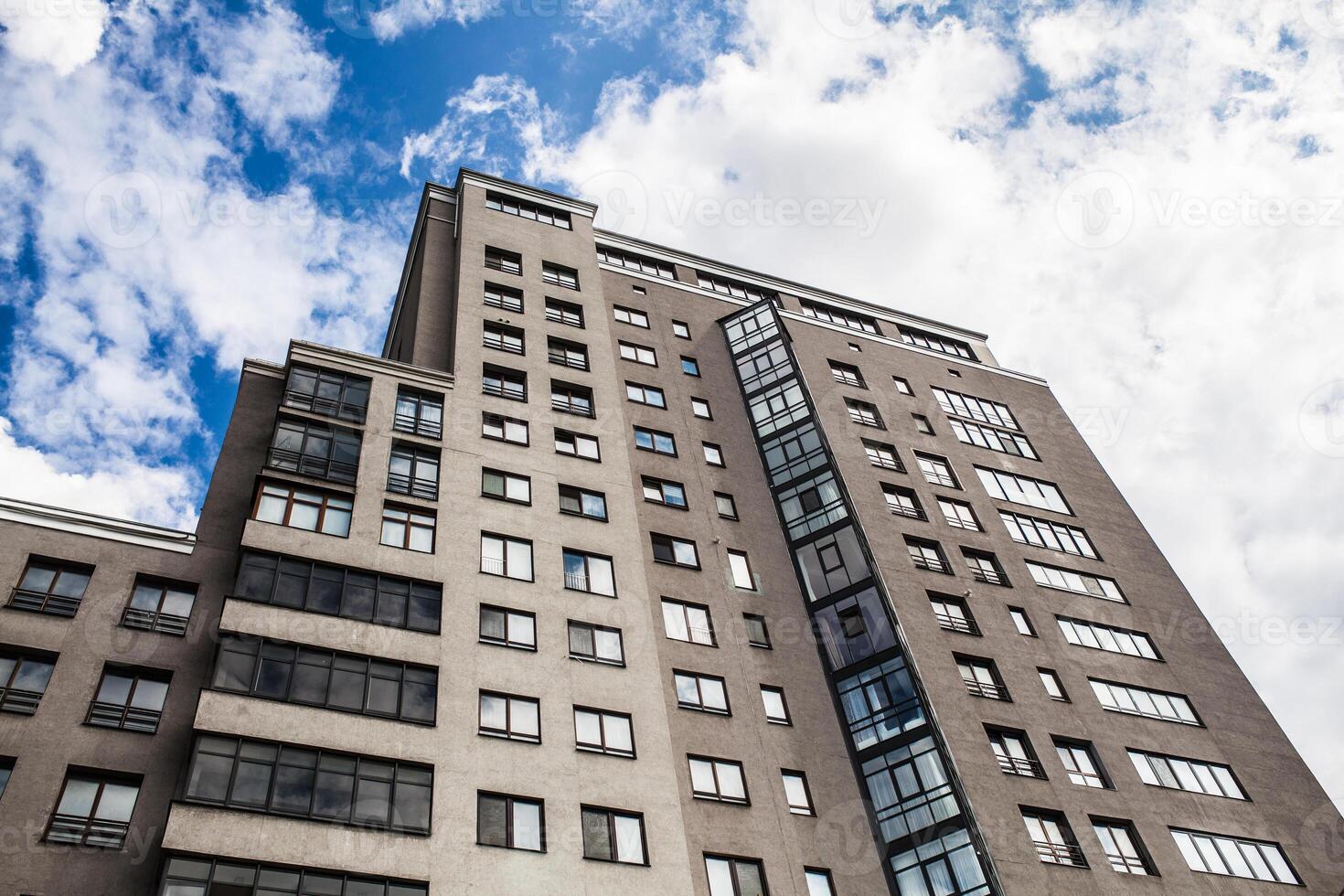 moderno, luxo apartamento construção foto