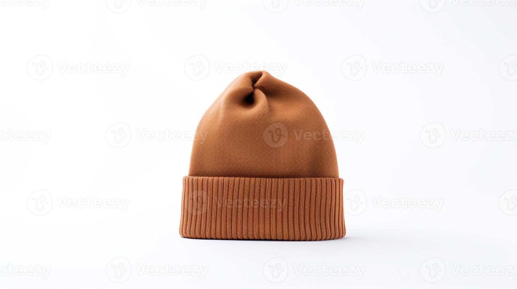 ai gerado foto do camelo gorro chapéu isolado em branco fundo. ai gerado