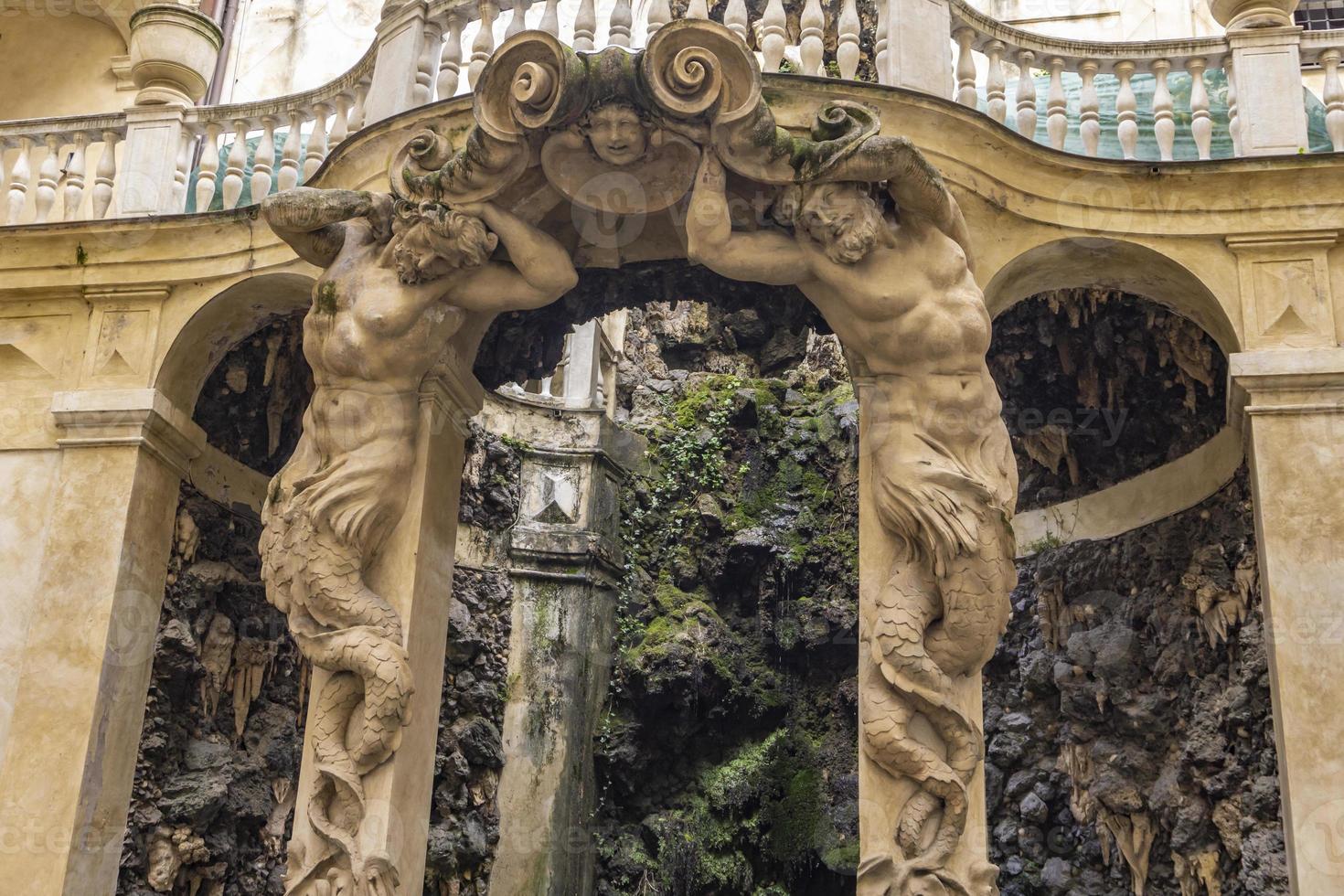 palácio lomellino em genoa, itália foto