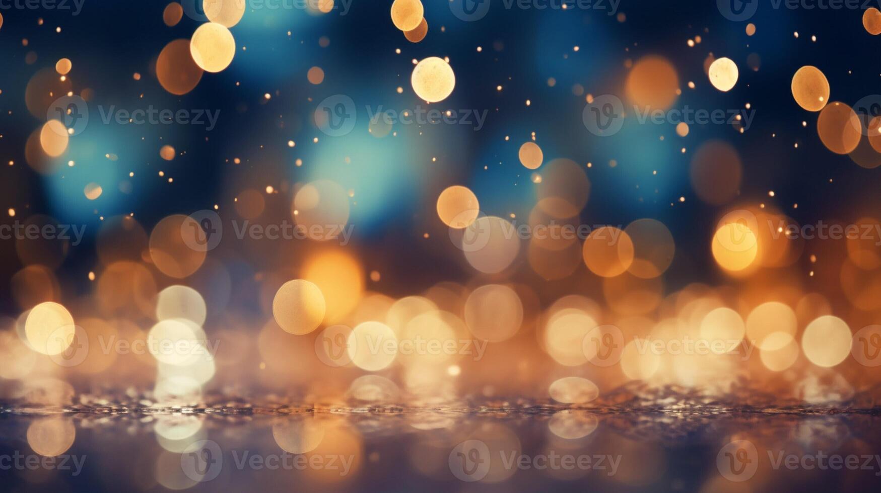 ai gerado Novo anos bokeh fundo foto