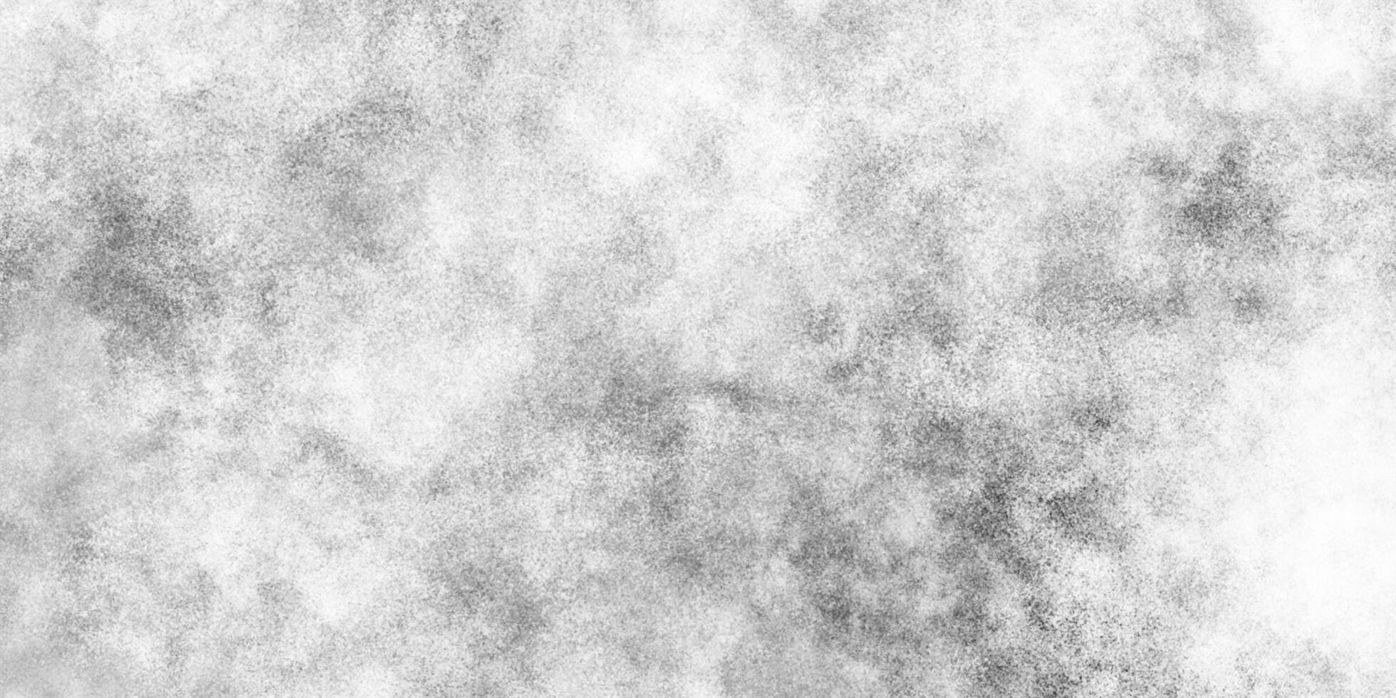 abstrato grunge Preto e branco mármore textura com granulado manchas, abstrato grunge branco ou cinzento aguarela pintura fundo, concreto velho e granulado parede branco cor grunge textura. foto