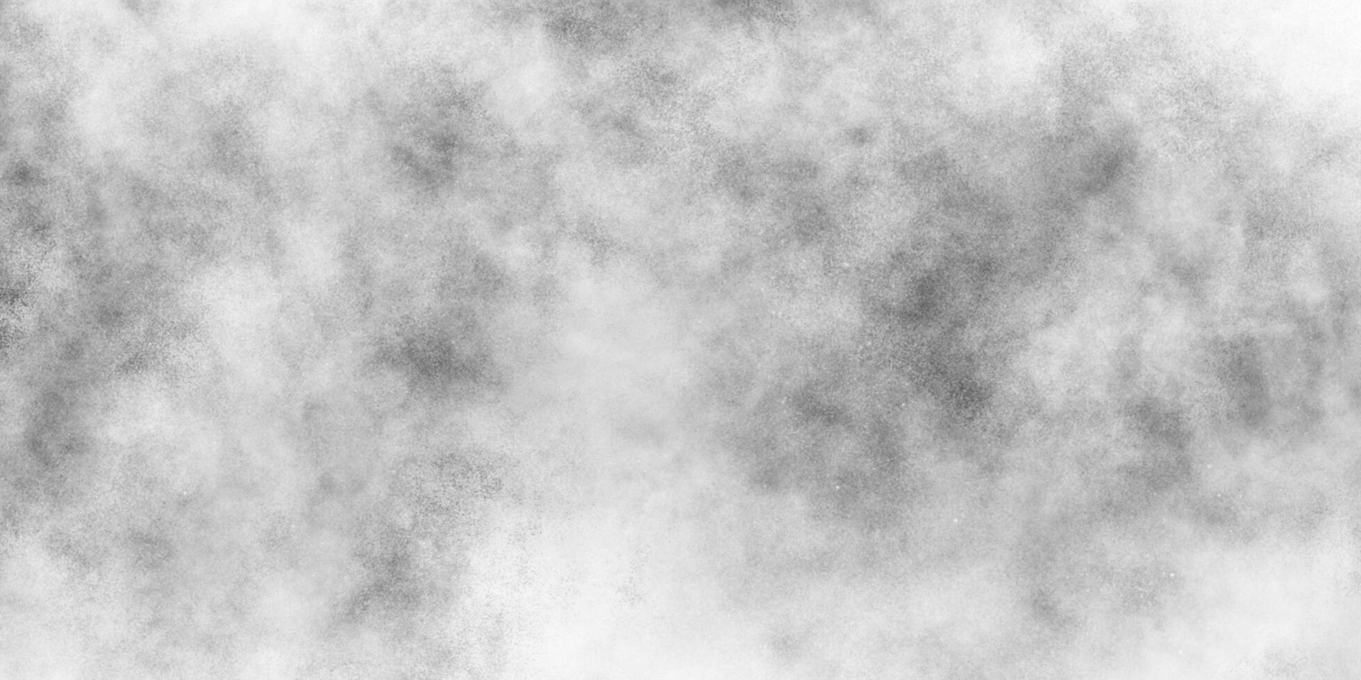 lindo embaçado abstrato Preto e branco textura fundo com fumaça, abstrato grunge branco ou cinzento aguarela pintura fundo, concreto velho e granulado parede branco cor grunge textura. foto