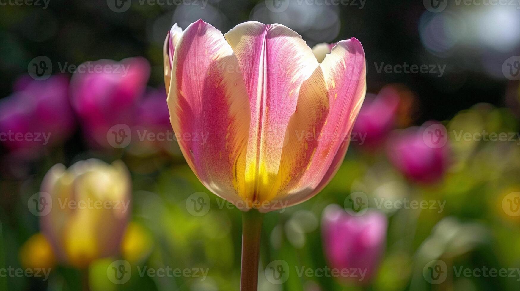 ai gerado branco flor com uma impressionante Preto Centro dentro fechar-se. generativo ai. lindo simples ai gerado imagem dentro 4k, exclusivo. foto