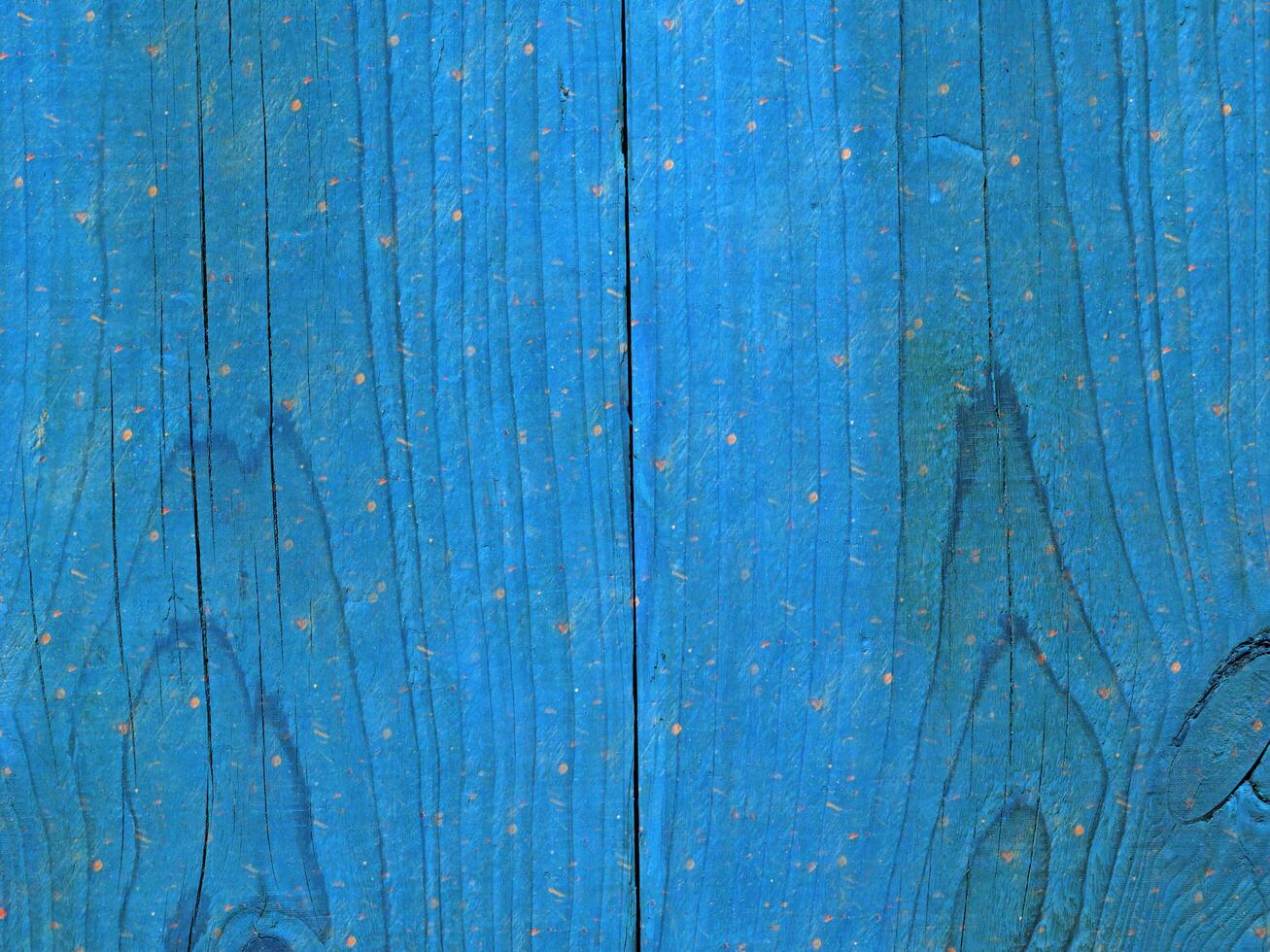 textura de madeira azul foto