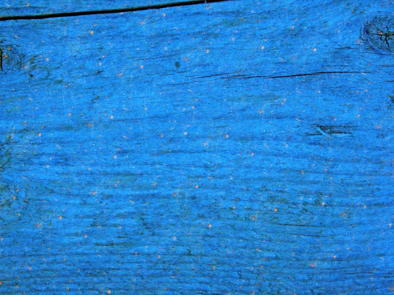 textura de madeira azul foto