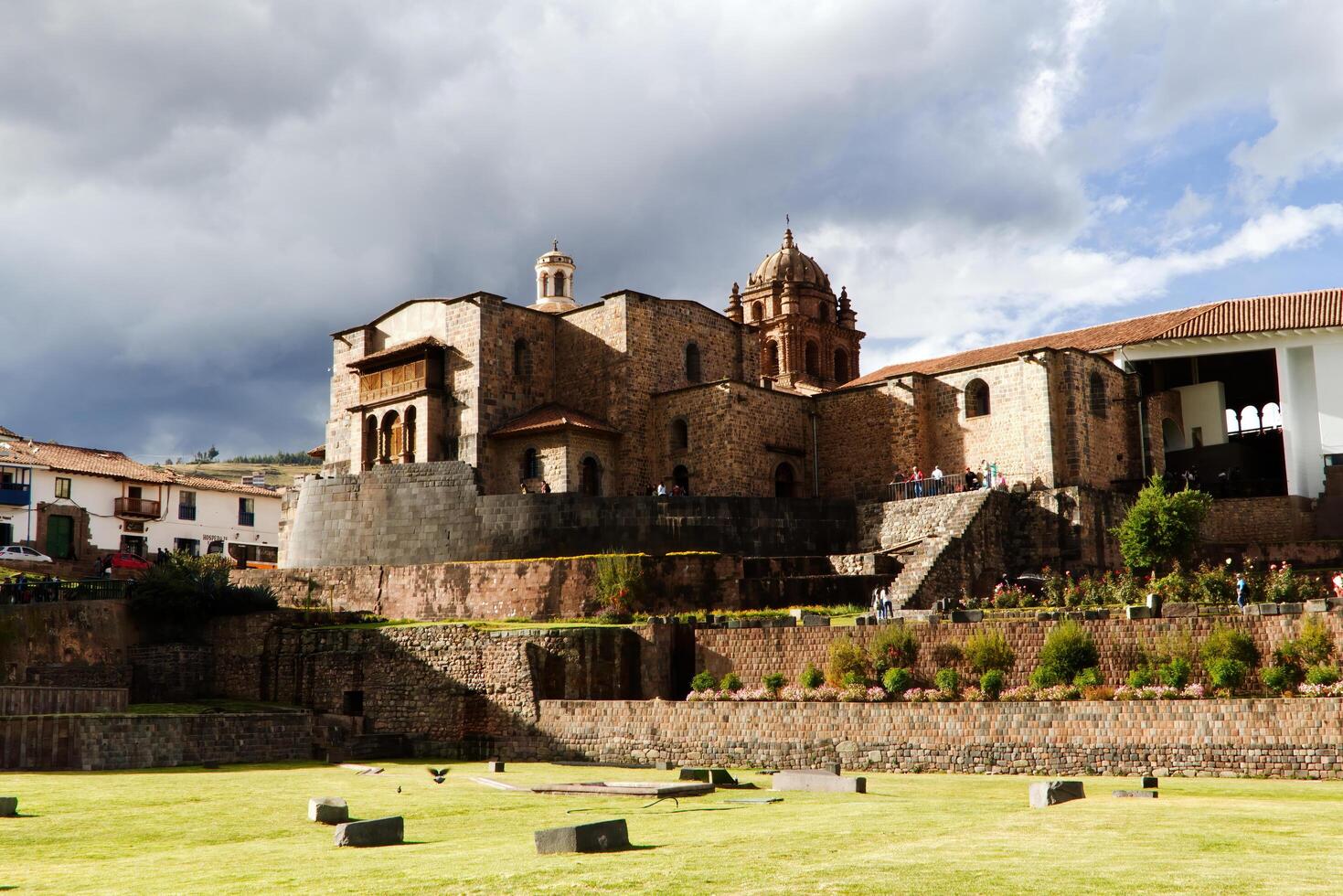 cusco, Peru, 2015 - santo domingo Igreja e convento sul América foto