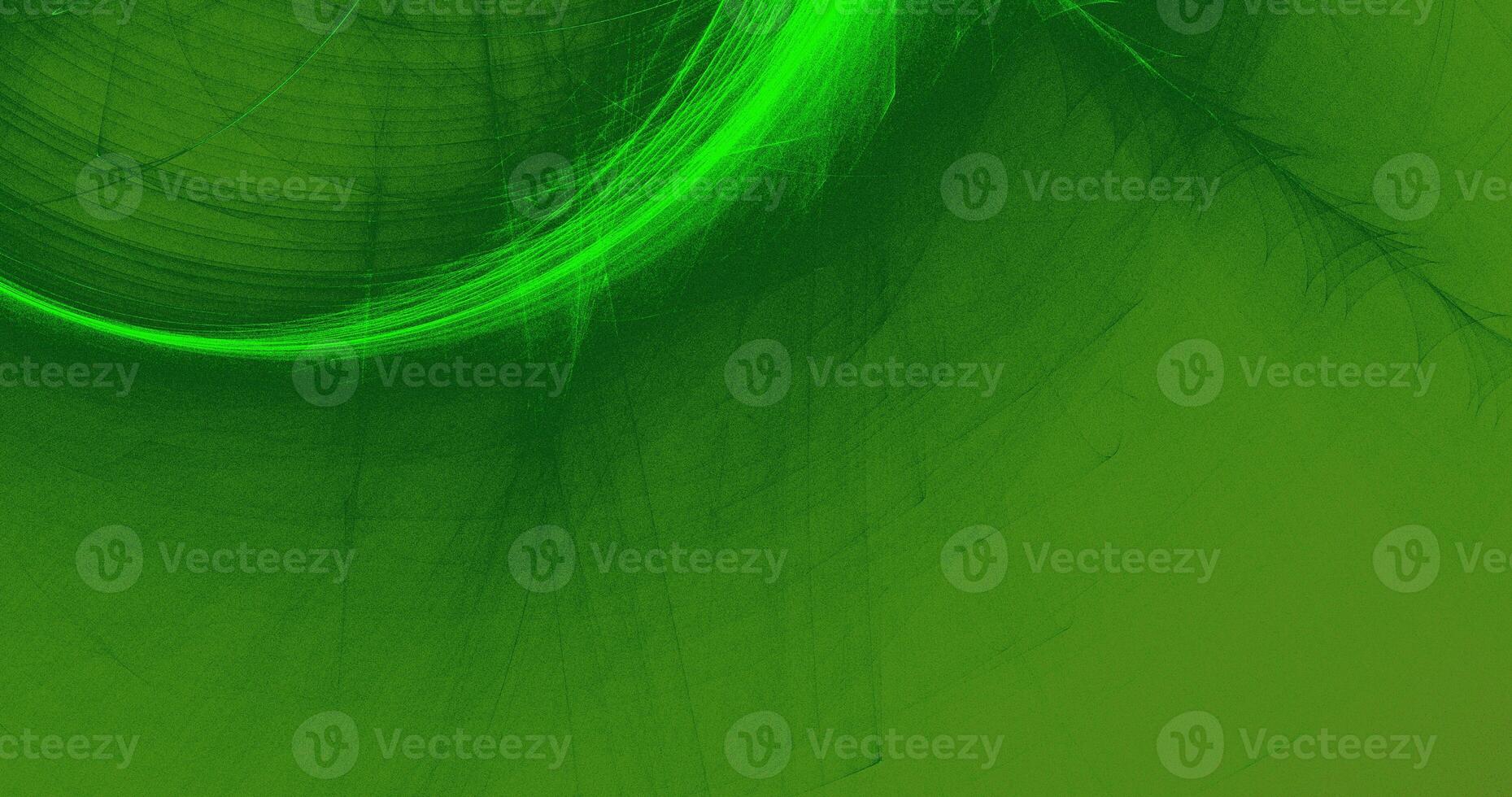 verde abstrato linhas curvas partículas fundo foto