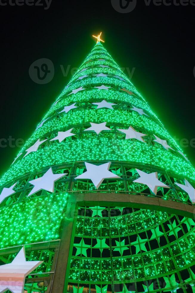 Natal árvore do Lisboa, Portugal foto