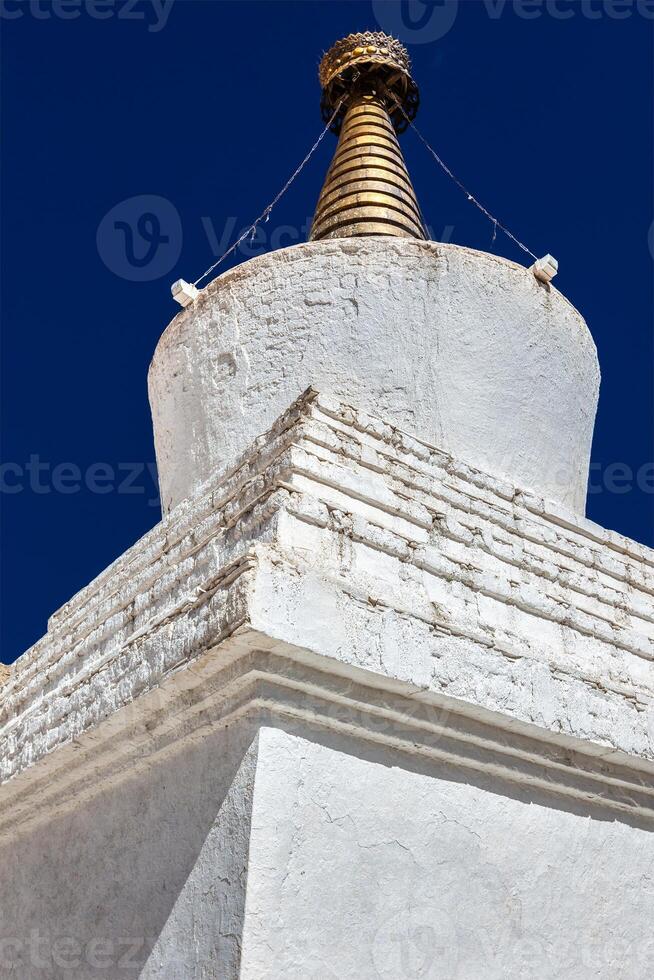 Chorten budista stupa. ladakh, Índia foto