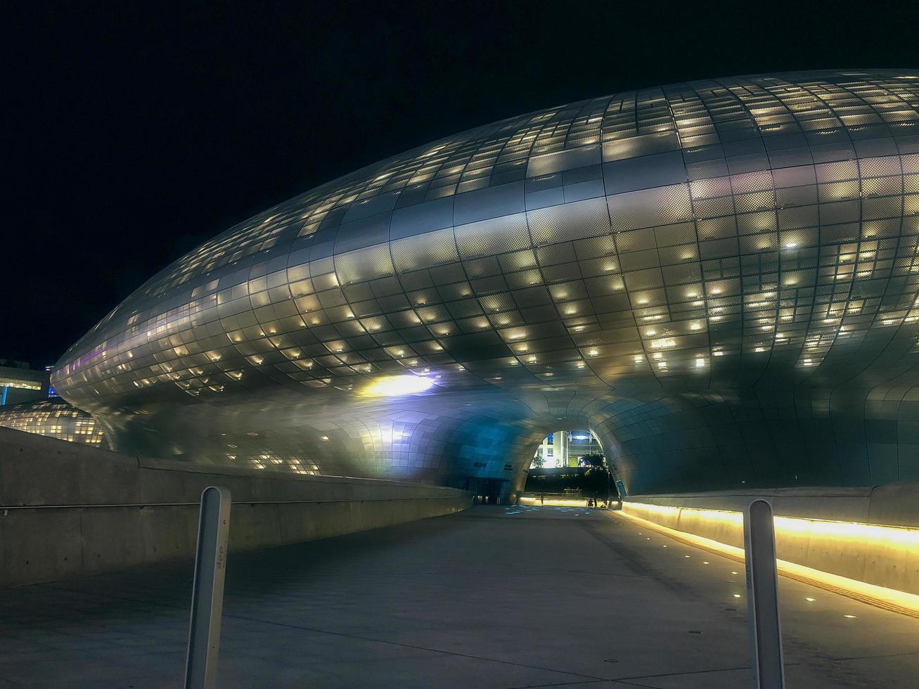 Seoul City, Coreia do Sul. estação dongdaemun foto