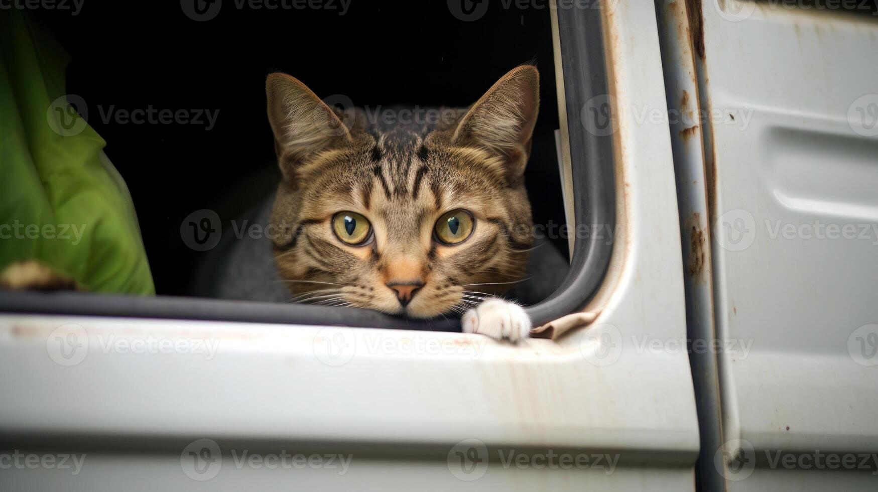 ai gerado retrato gato Gato é uma fofa gato e uma engraçado, bem humorado.eles Veja fofa e estão Boa animais de estimação, fácil para levantar Como animais de estimação.it é uma brincalhão, carinhoso animal e é uma favorito do a cuidadores. foto