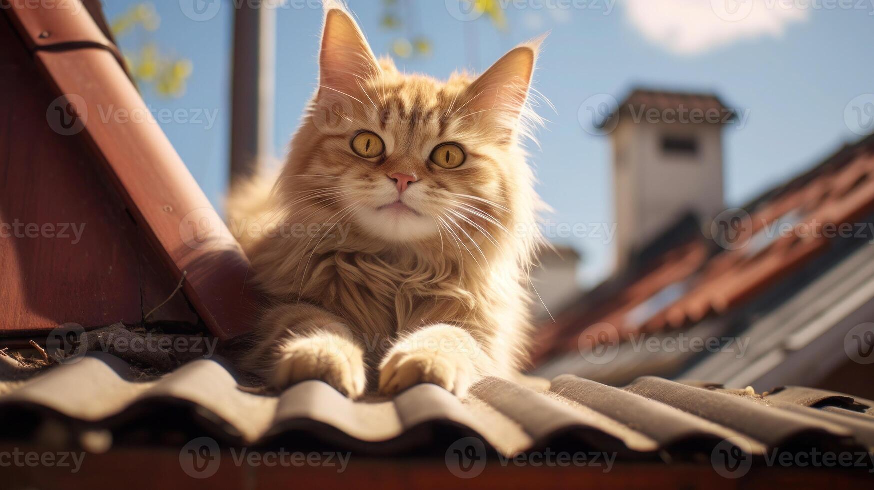 ai gerado retrato gato Gato é uma fofa gato e uma engraçado, bem humorado.eles Veja fofa e estão Boa animais de estimação, fácil para levantar Como animais de estimação.it é uma brincalhão, carinhoso animal e é uma favorito do a cuidadores. foto