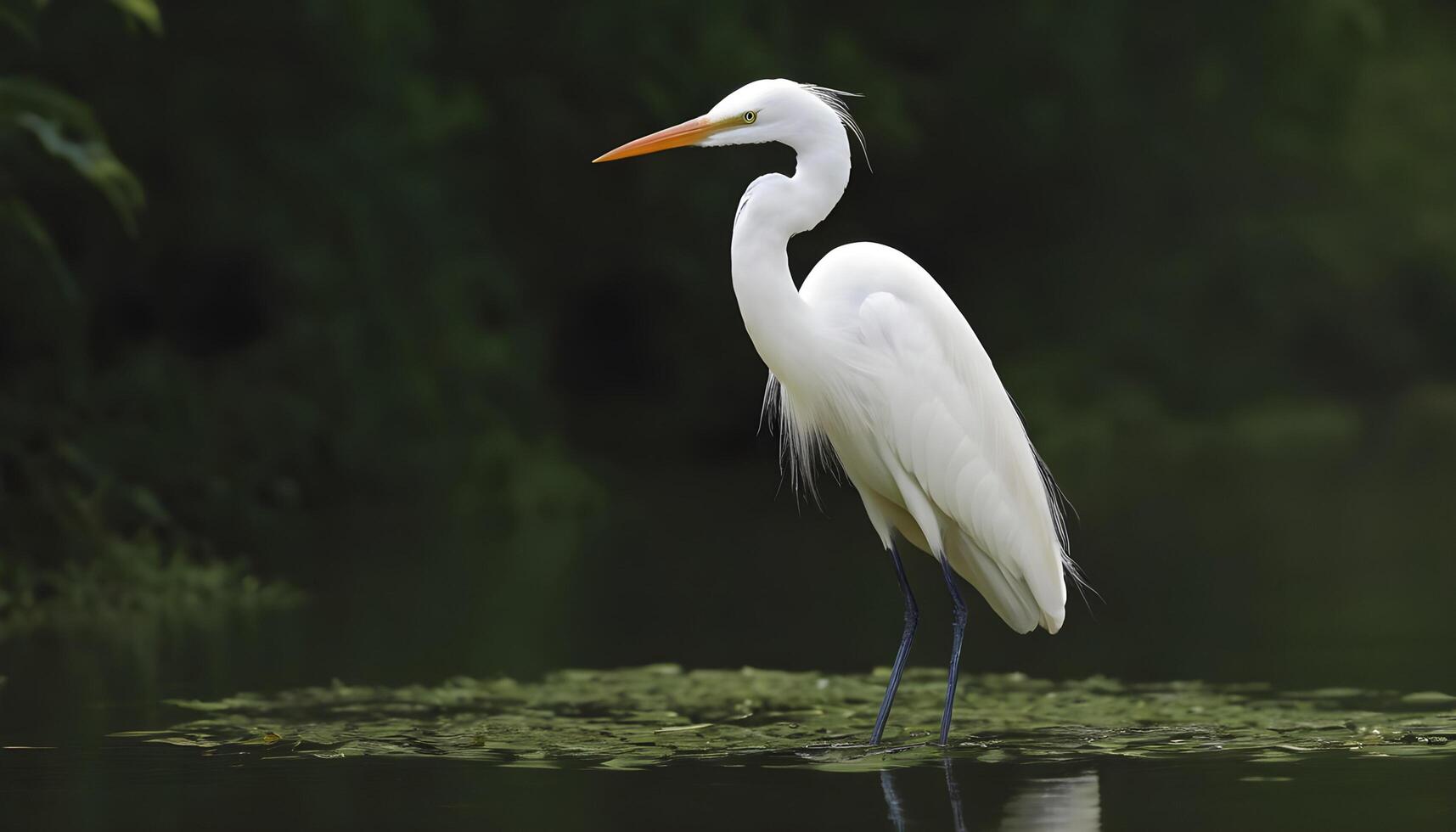 ai gerado ótimo branco garça pássaro estoque foto, garça pássaro fotografia.vida selvagem fotografia, foto