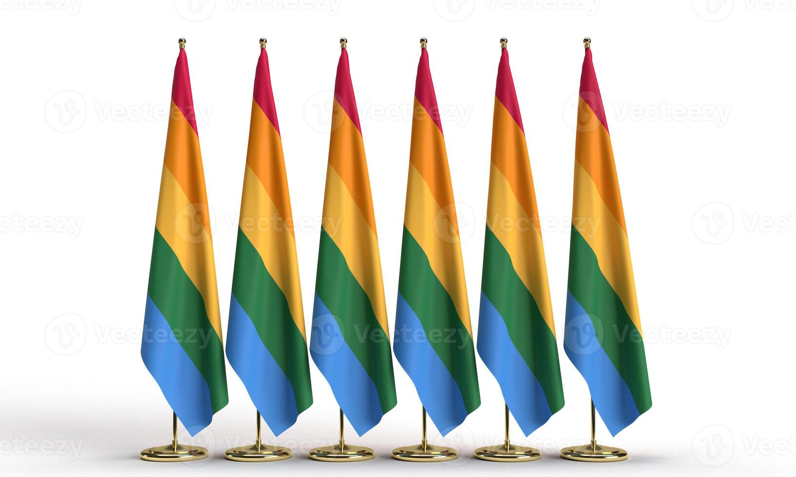 lgbtq bandeira orgulho arco Iris liberdade lésbica gay Junho lésbica comunidade amor diversidade estrangeiro sexo homossexual humano certo bissexual parada arco Iris orgulho orgulhoso tolerância conceito lgbt gênero.3d render foto