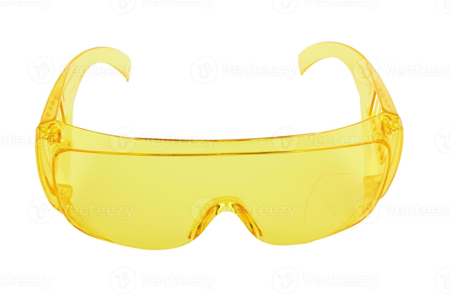 amarelo plástico trabalhos óculos foto