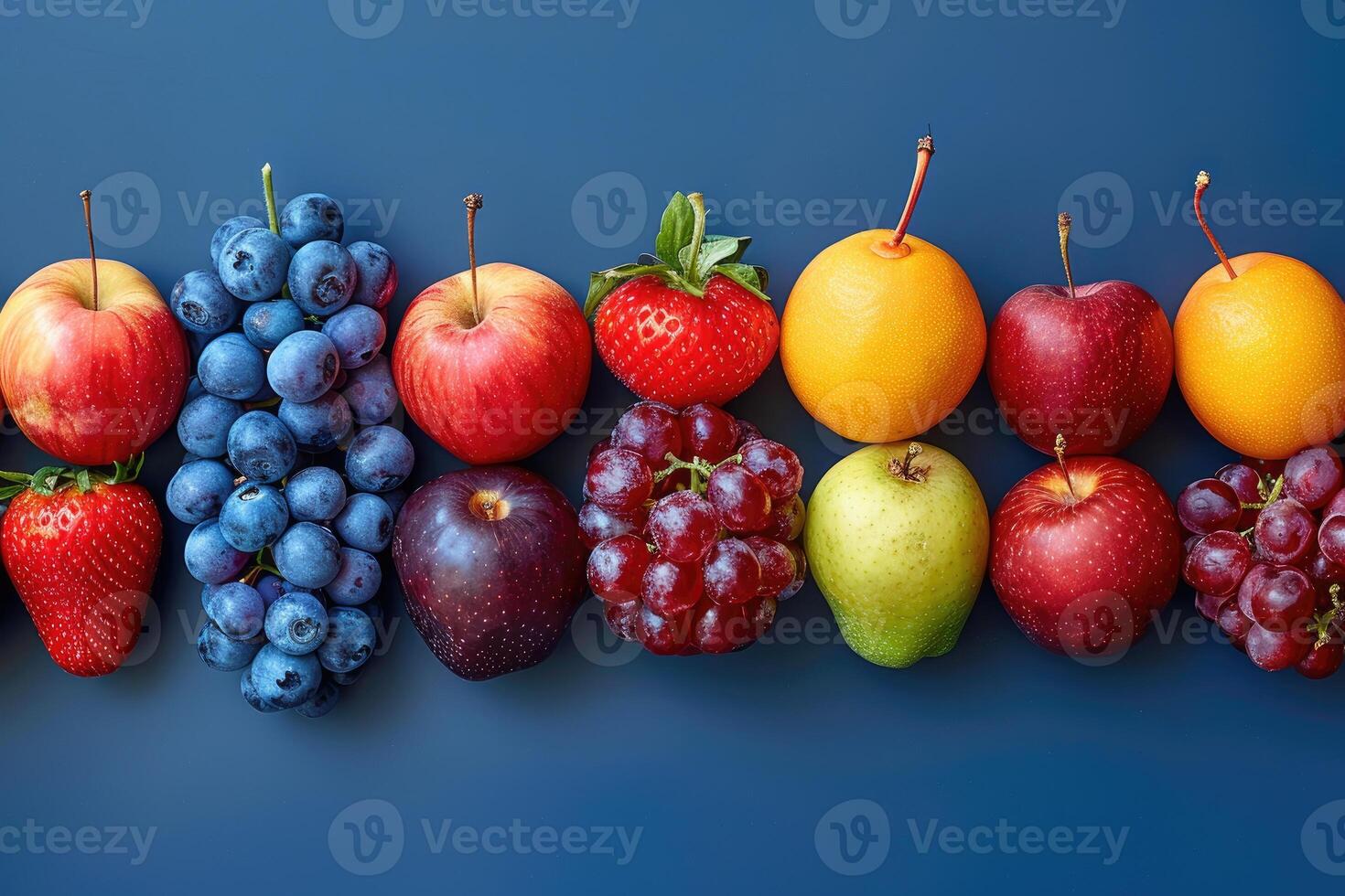 ai gerado Diversão e colorida tropical frutas tema profissional fotografia foto