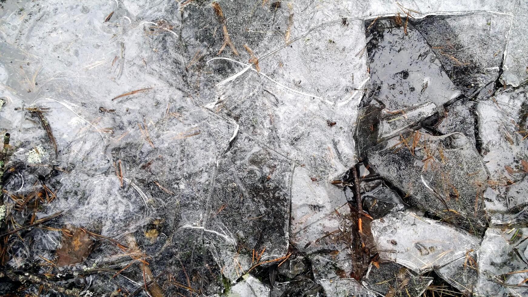 aguarela representando gelo dentro a norte do Suécia foto