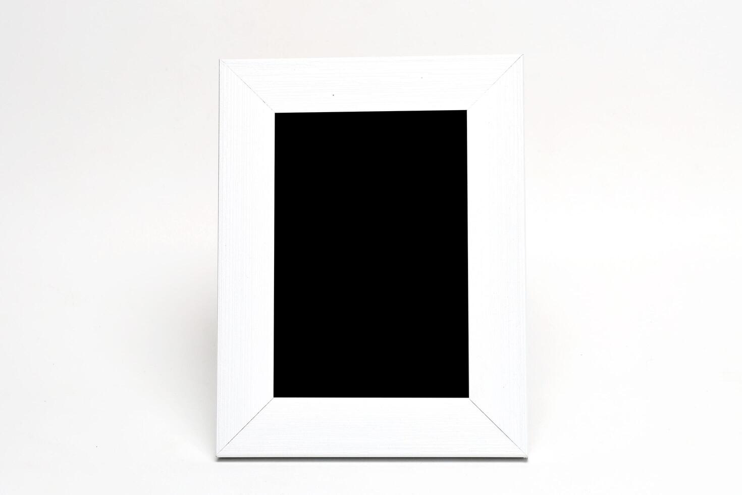 esvaziar foto quadro, Armação com branco fundo