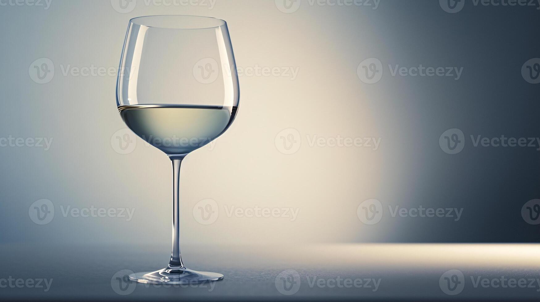 a dinâmico elegância do uma vinho vidro, capturando a interação do luz e líquido foto