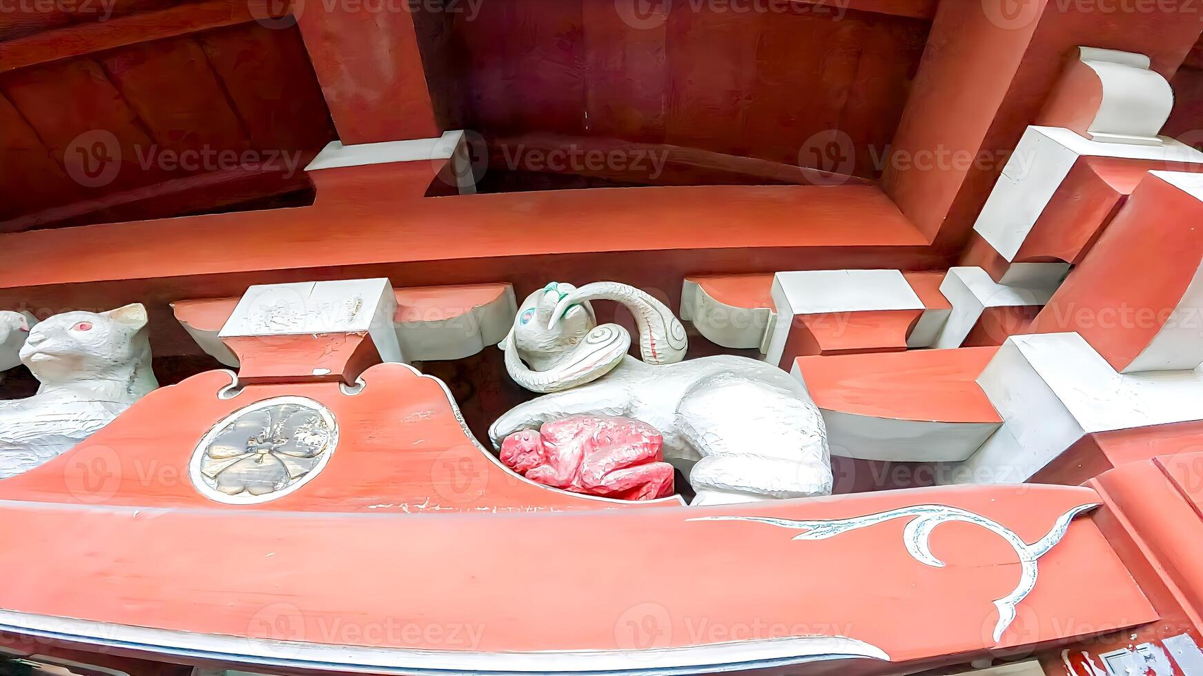 Inari Onde gatos estão consagrado. Mikii Inari, localizado dentro akasaka, Minato-ku, Tóquio, japão.cats este pessoas possuído salvou seus os Proprietários quando elas estavam vivo, e passou a ser gato Deuses este protegido pessoas até foto