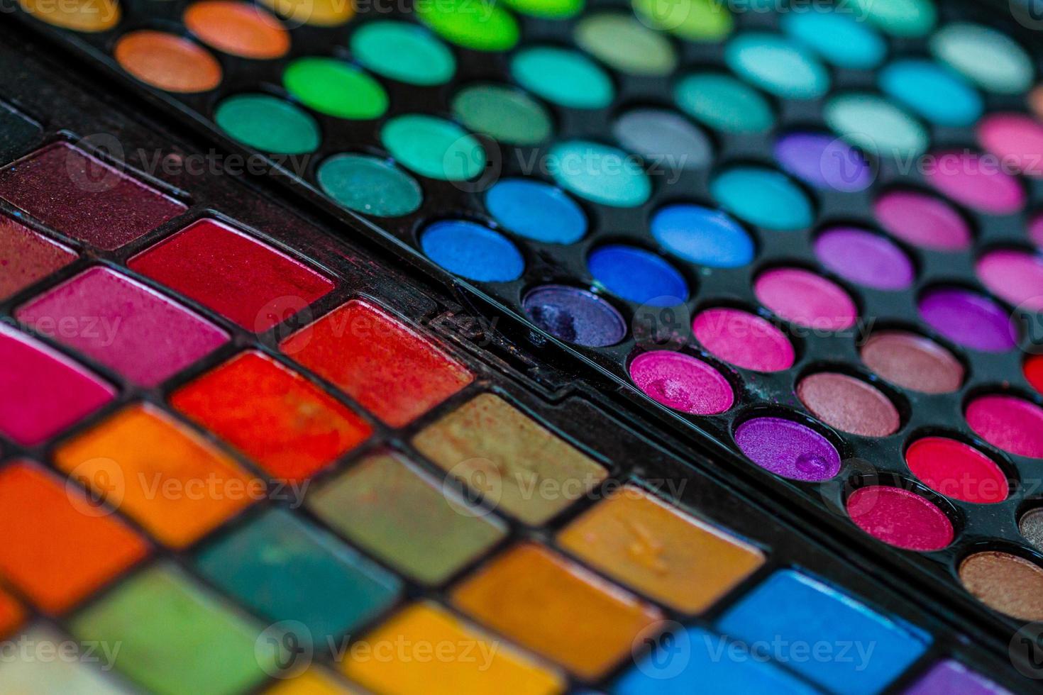 paleta de cores profissional para maquiador foto