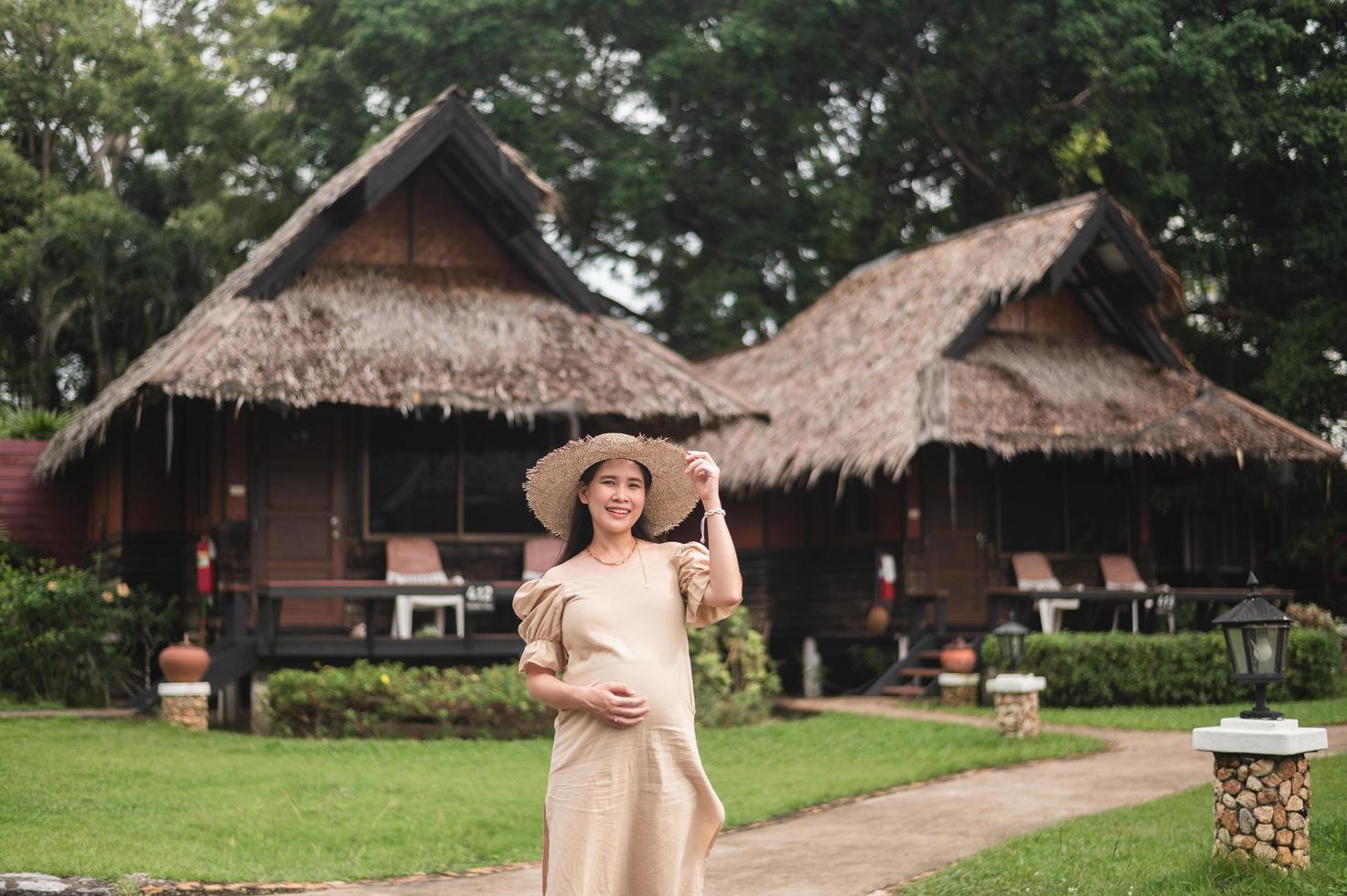 mulheres grávidas viajam boas festas foto