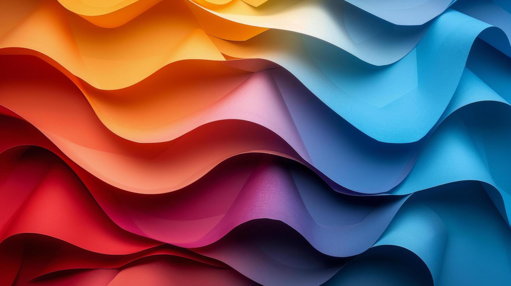 ai gerado sortido lenço de papel papel cores foto