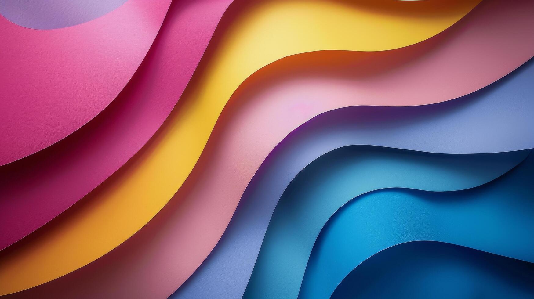 ai gerado sortido lenço de papel papel cores foto