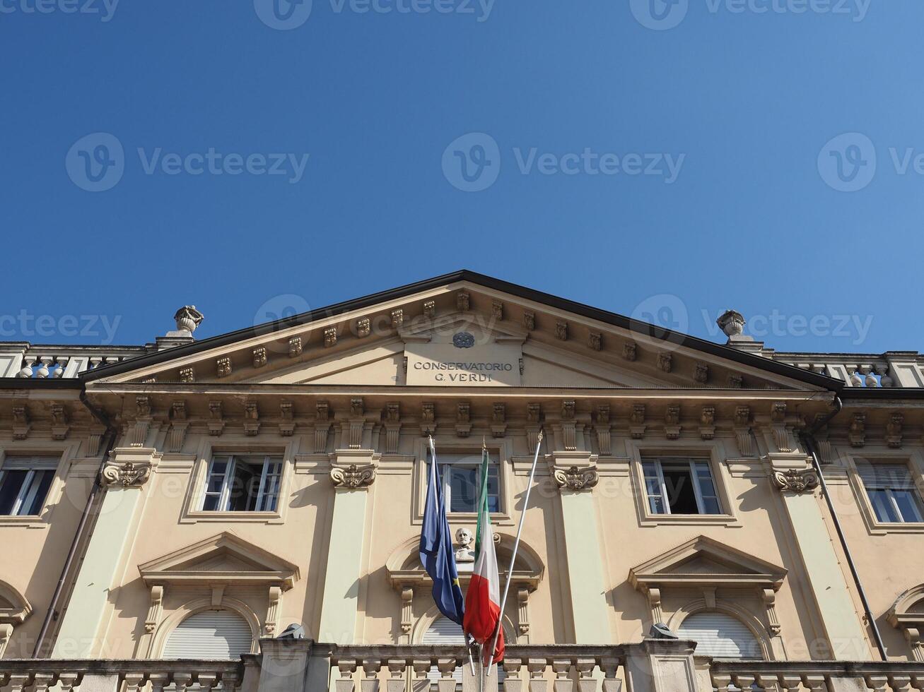 conservatório verdi música conservatório dentro Turin foto