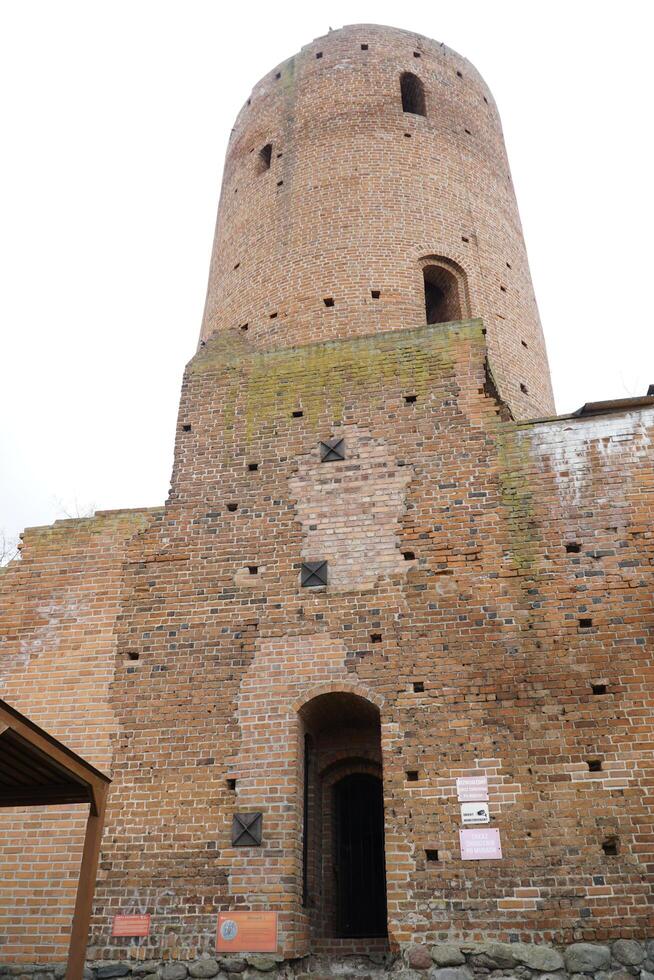 Czersk, Polônia - marcha 24, 2024 - volta torre às masoviano duques castelo foto