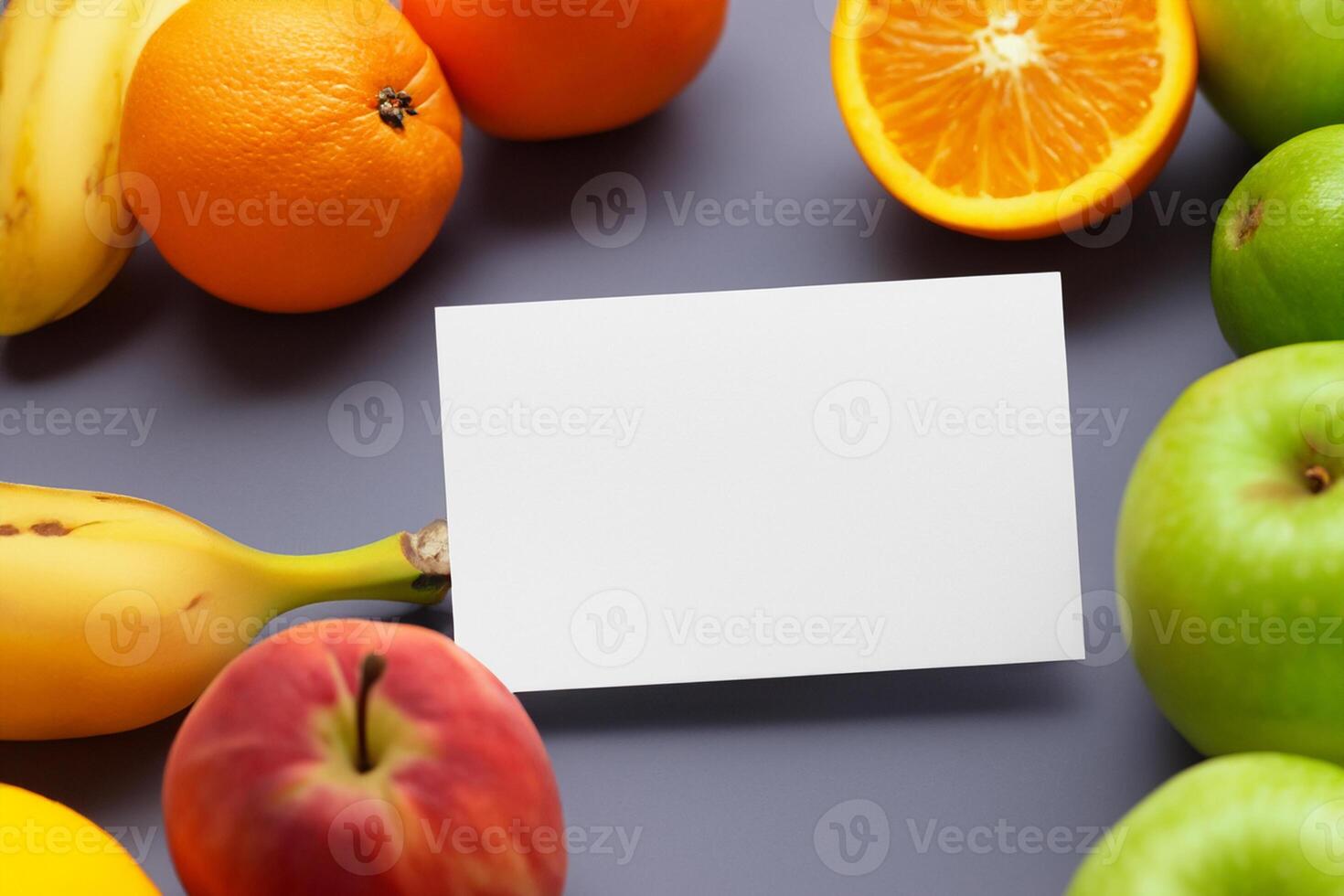 cartão e branco papel brincar harmonizado com fresco fruta, construindo uma visual sinfonia do astuto Projeto e culinária prazer, Onde saudável ingredientes fundir dentro uma festa do vibrante imagens foto