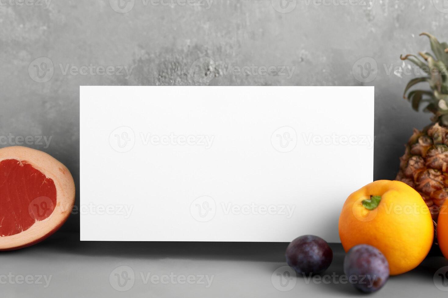cartão e branco papel brincar harmonizado com fresco fruta, construindo uma visual sinfonia do astuto Projeto e culinária prazer, Onde saudável ingredientes fundir dentro uma festa do vibrante imagens foto