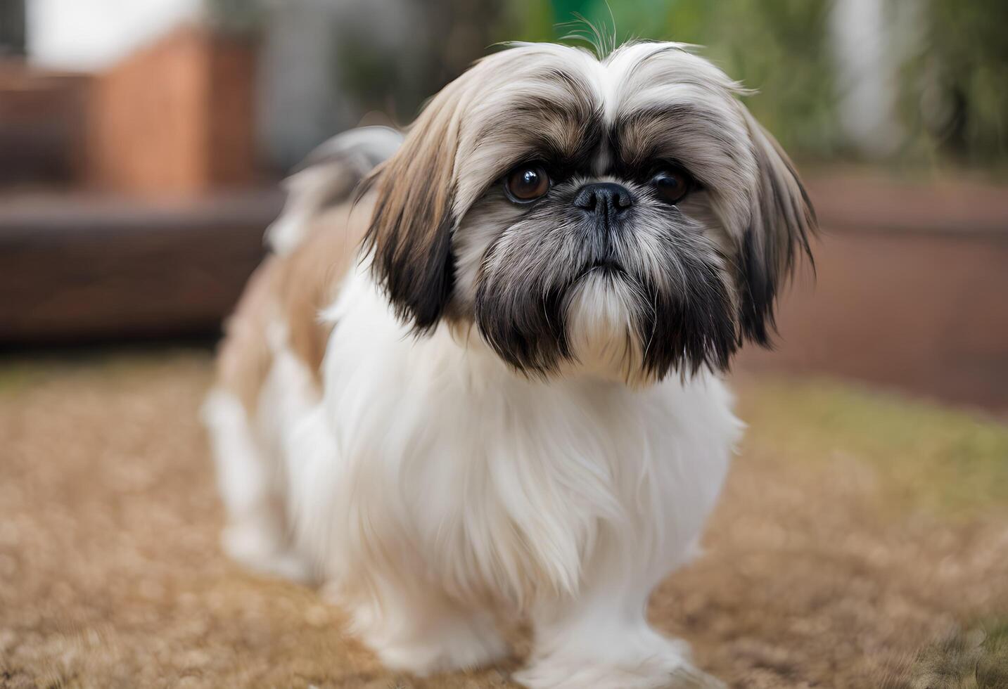 uma Visão do uma shih tzu foto