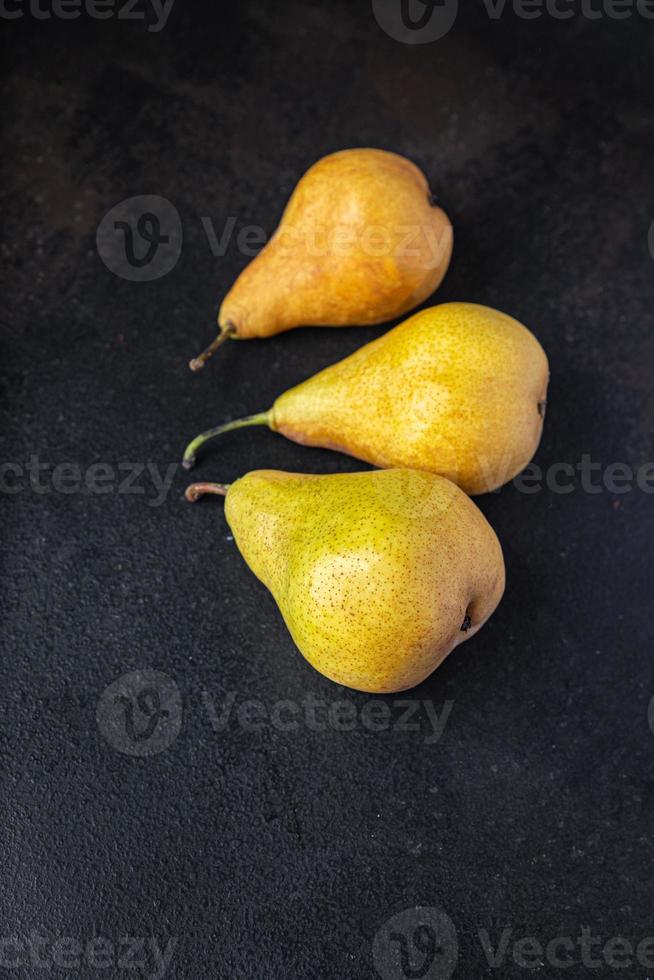 fruta pêra refeição fresca lanche vegan ou comida vegetariana foto