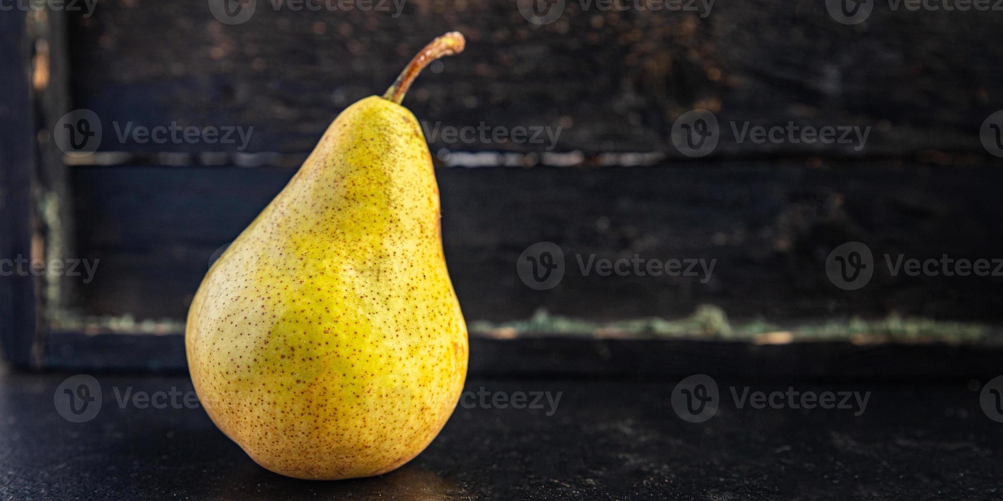 fruta pêra refeição fresca lanche vegan ou comida vegetariana foto