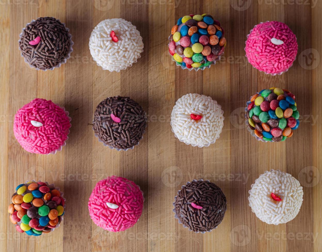 brigadeiro de vários sabores foto