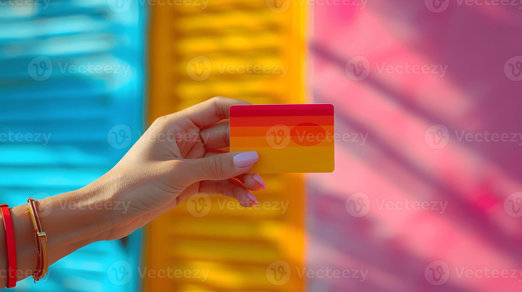 crédito cartão brincar com esvaziar espaço foto