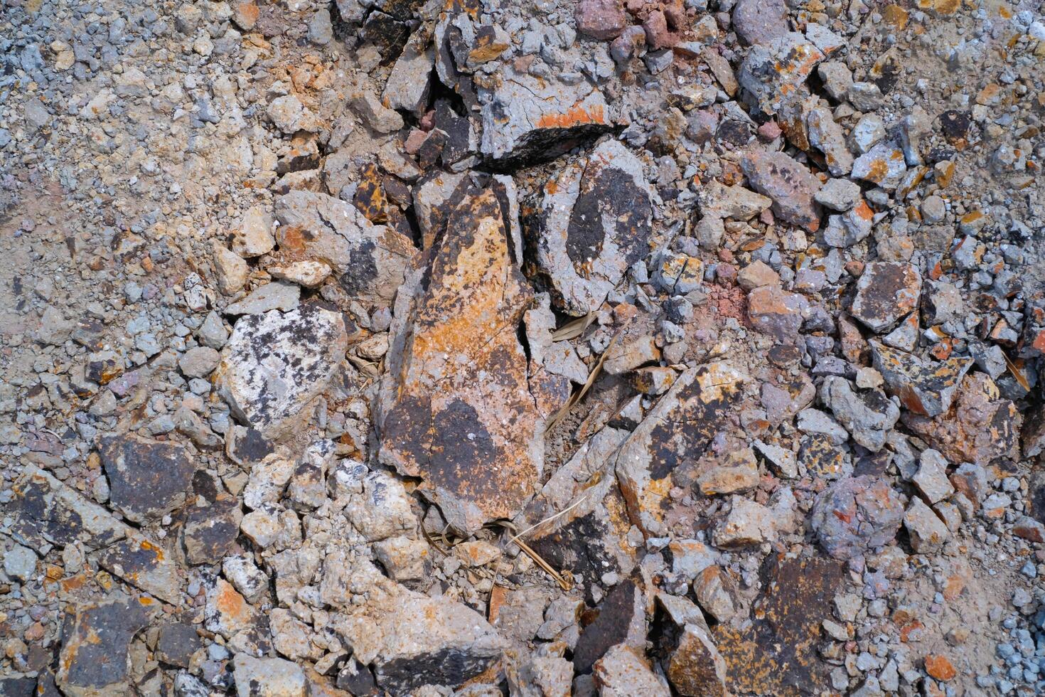 fundo fotografia. texturizado fundos. detalhe do a textura do vulcânico Rocha fragmentos. pedrinhas este venha a partir de montanha erupções. bandung, Indonésia foto