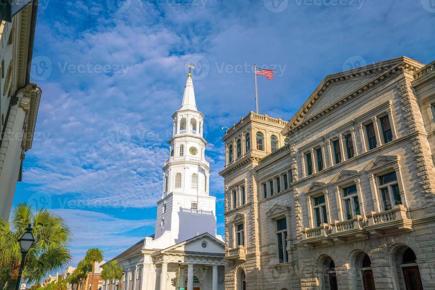 centro histórico de charleston foto