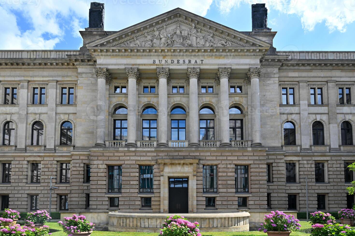 alemão Bundesrat - Berlim, Alemanha foto