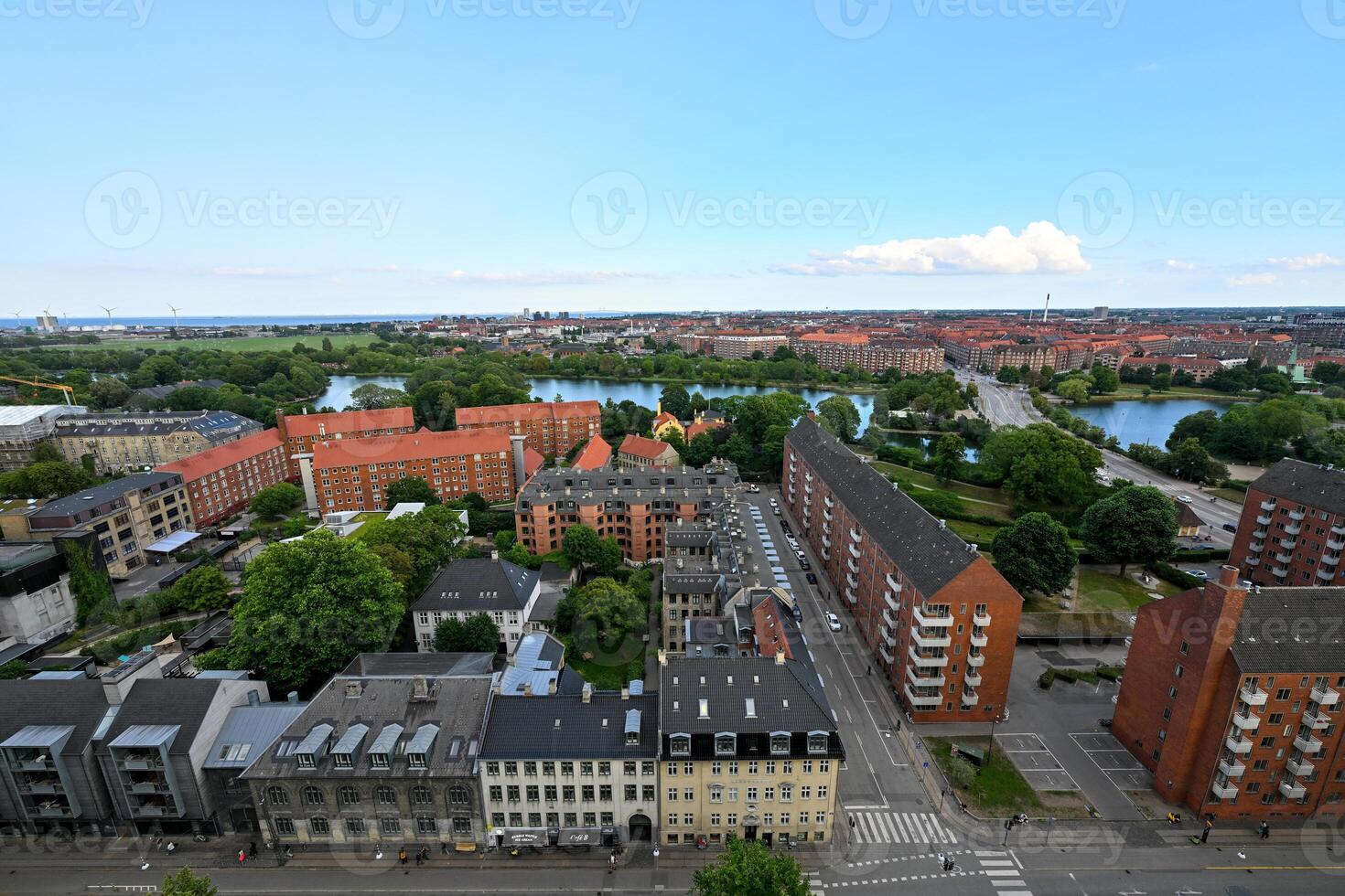 panorâmico Visão - copenhague, Dinamarca foto